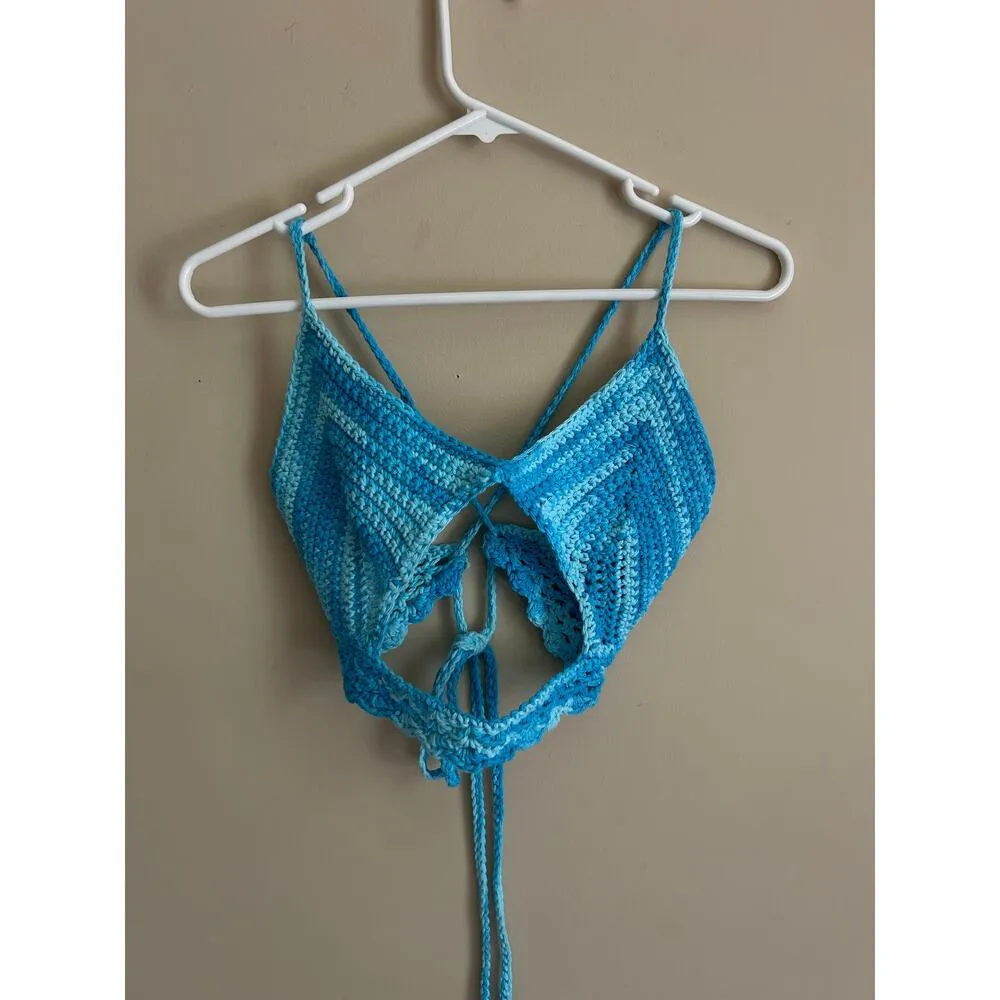handmade crochet top - Image 2