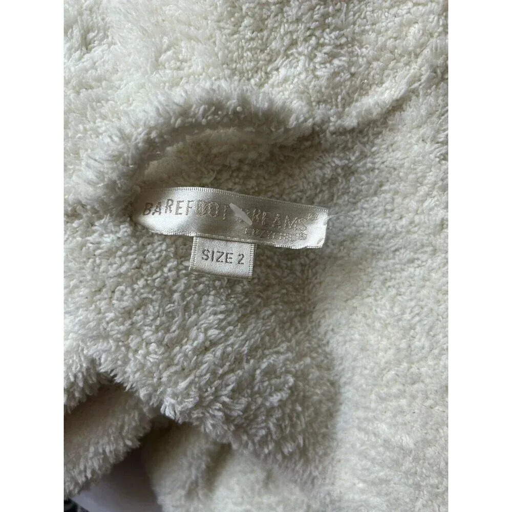 Barefoot Dreams Women’s Robe CozyChic Cream Size 2 - Image 3