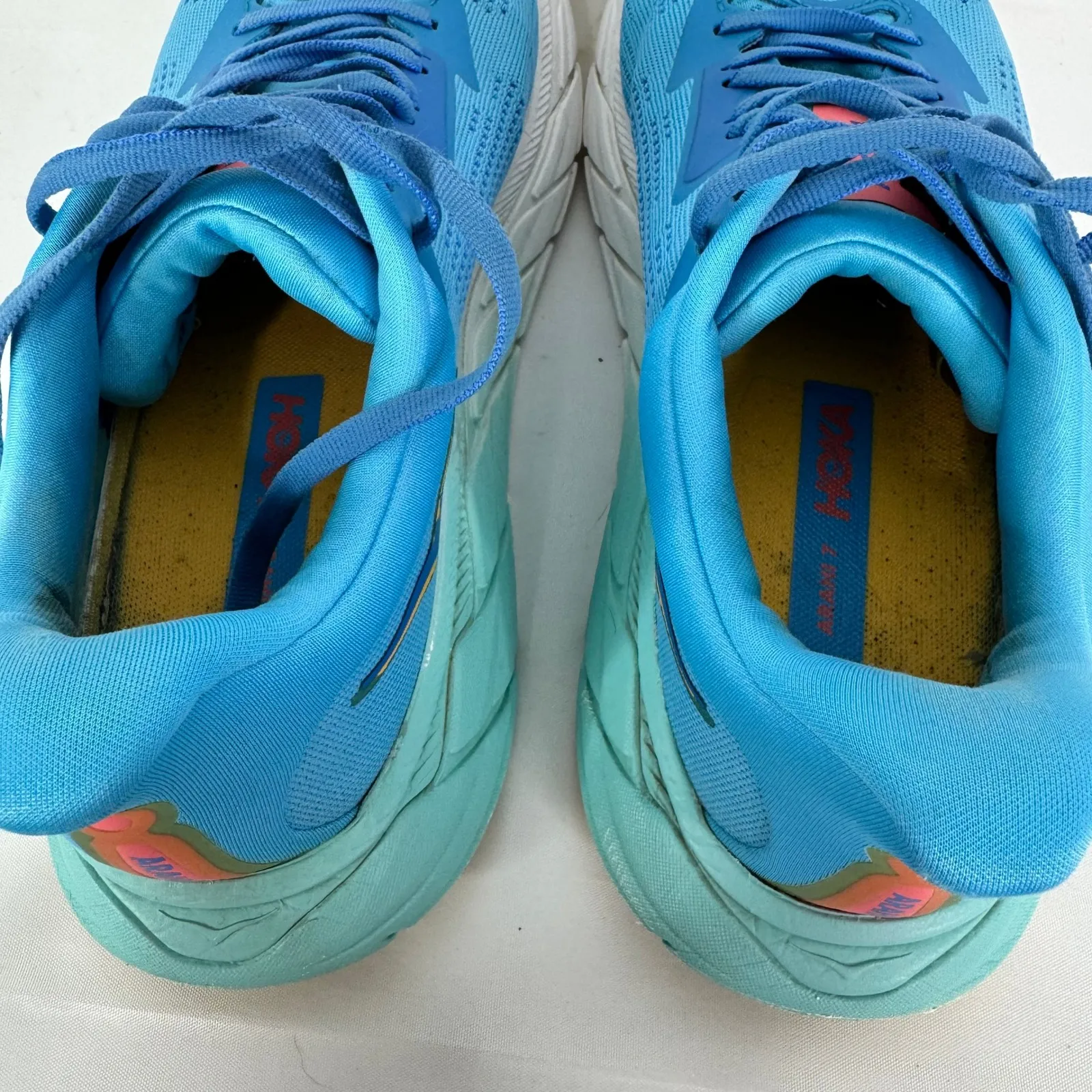 Hoka One One Arahi 7 Womens Running Shoes Blue Athletic Sneakers Size 10B - Image 6