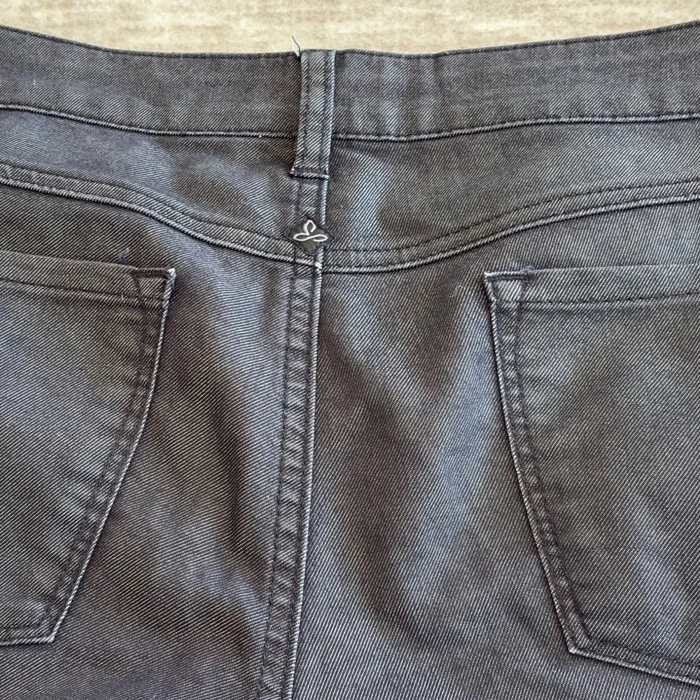 prAna Jada Jean Low-Rise Stretch Dark Denim Solid Women's Tall 31.5" Inseam 6/28 - Image 9