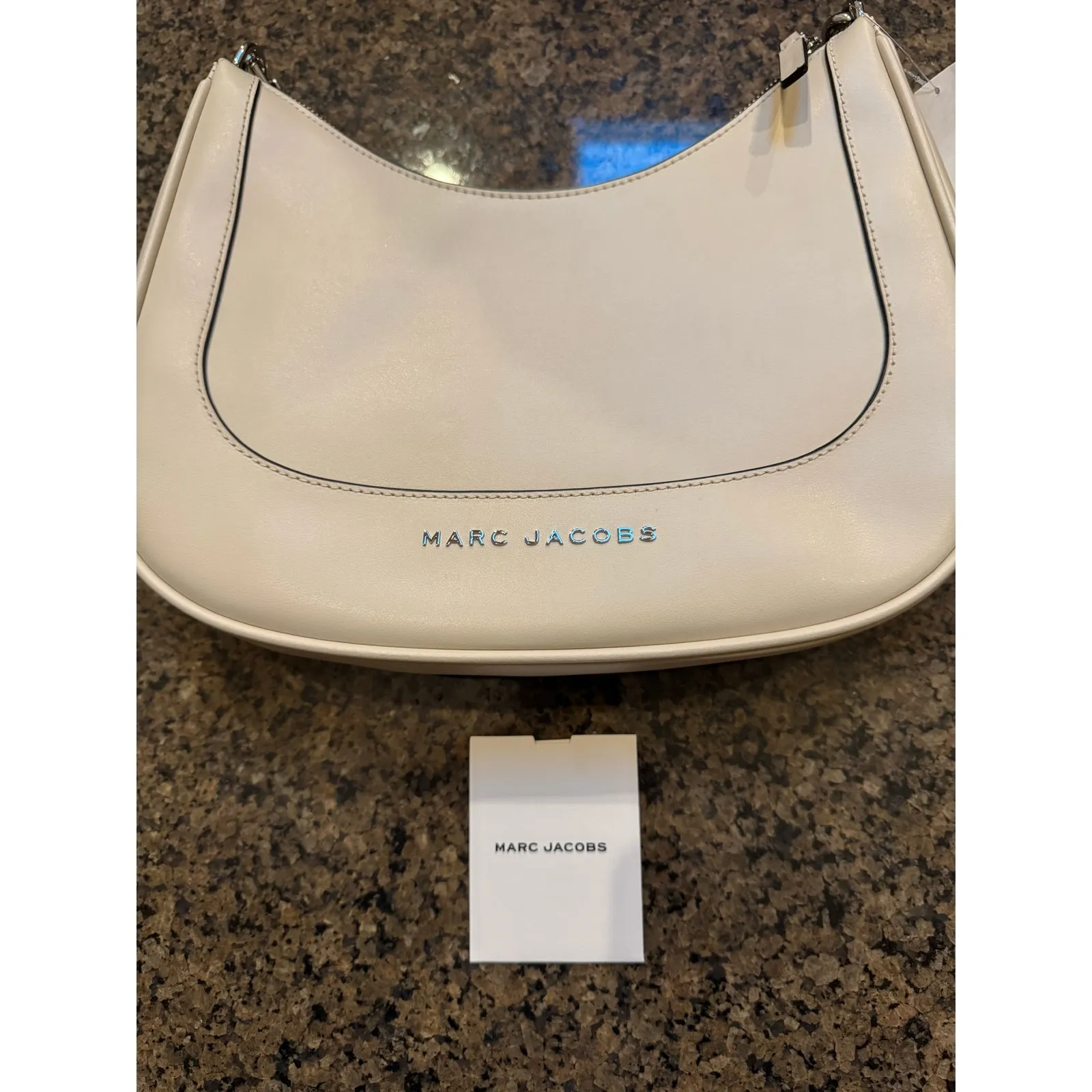 Marc Jacobs Marshmallow Leather Hobo Bag - No Strap - Image 9
