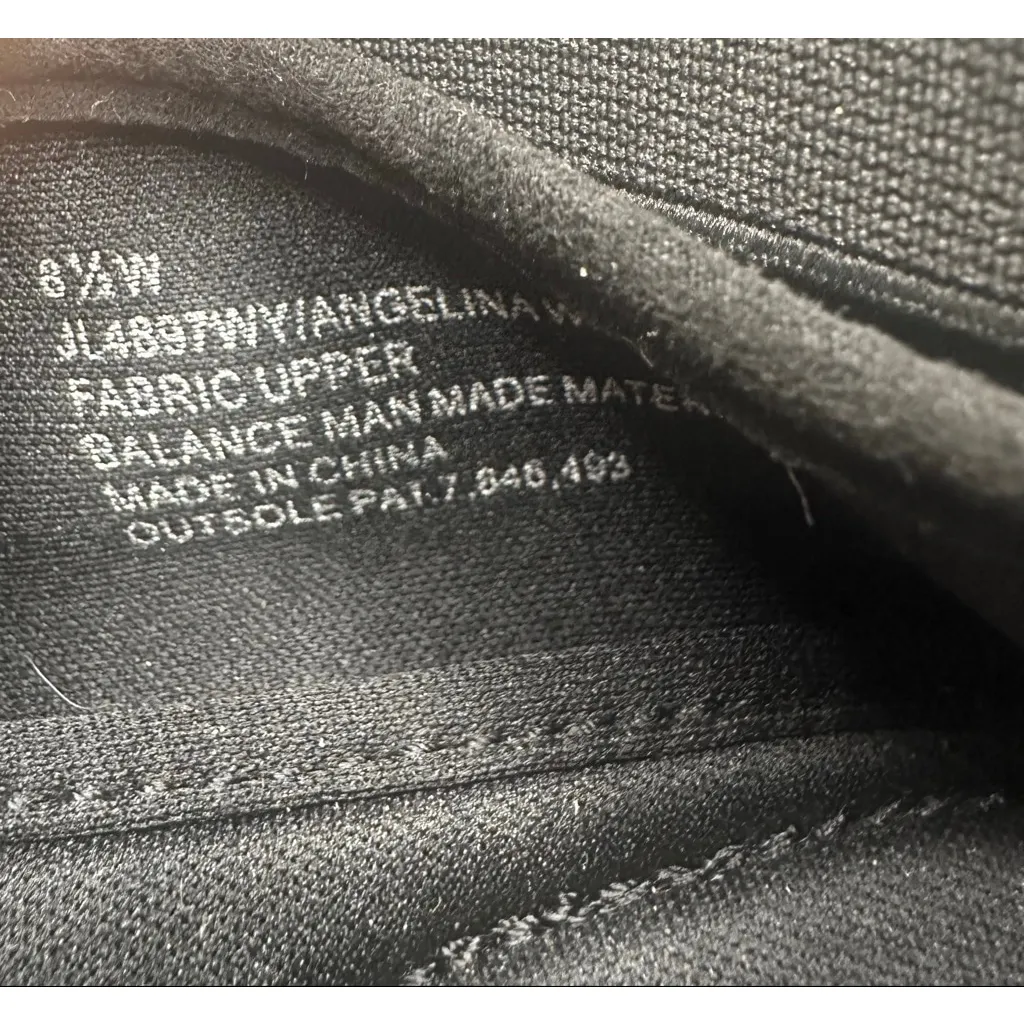 Women's Séchelles Ballet Flats Black Size 8.5W with ankle straps - Image 7