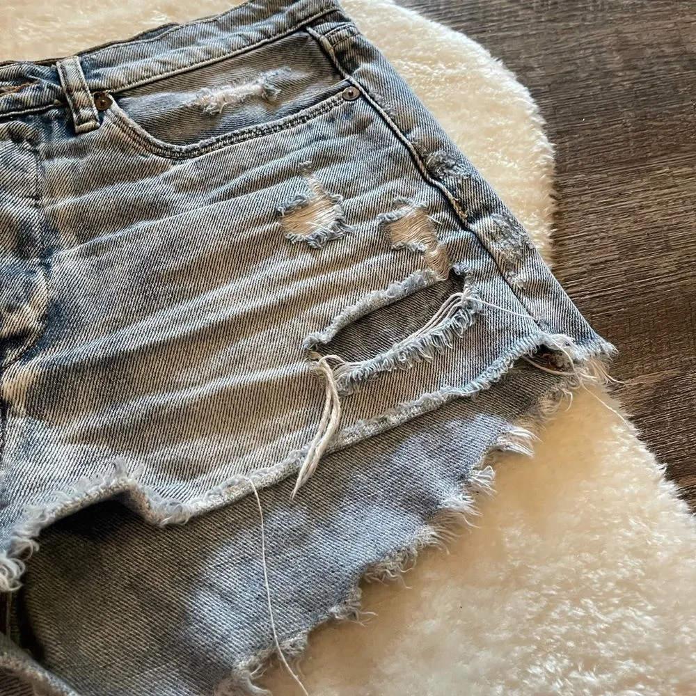 BlankNYC Distressed Denim Shorts - Image 4