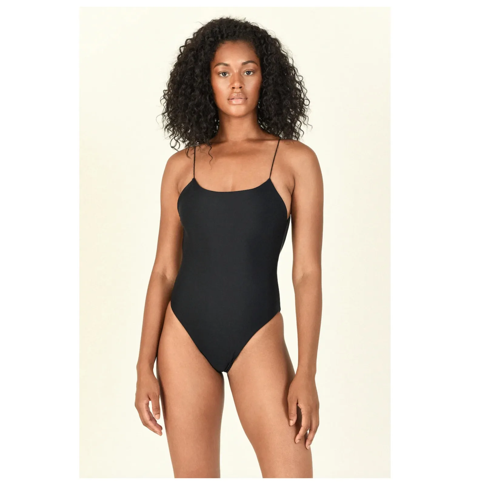 Jade Swim Micro Trophy One Piece Size Large Black - Image 2