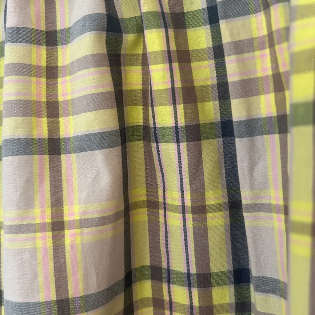 Rails Rumi Dress Sundress in Sunflower Plaid NWOT Small - Image 3
