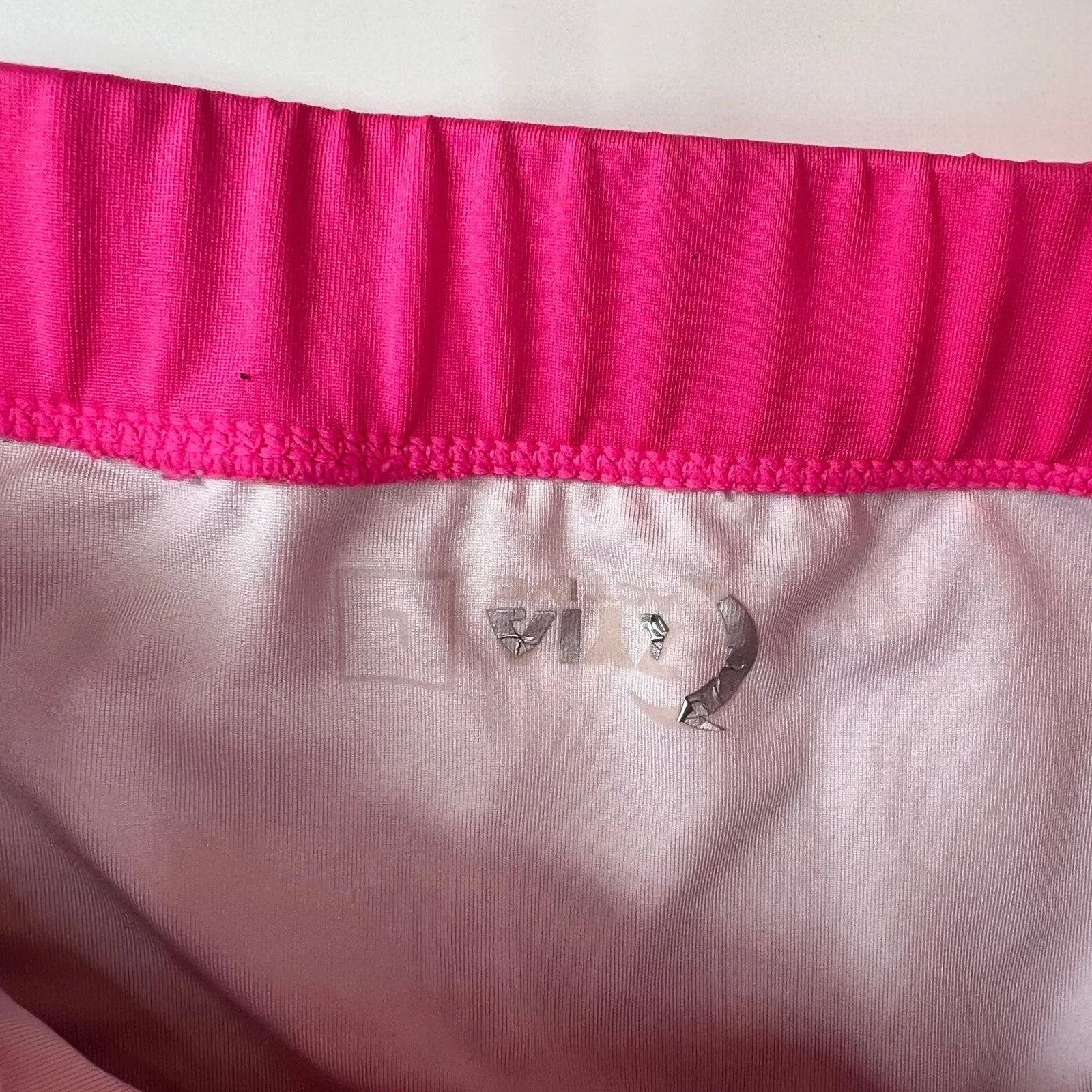 Zyia active bundle lot leggings & sports bra gray camo & pink workout size large - Image 8