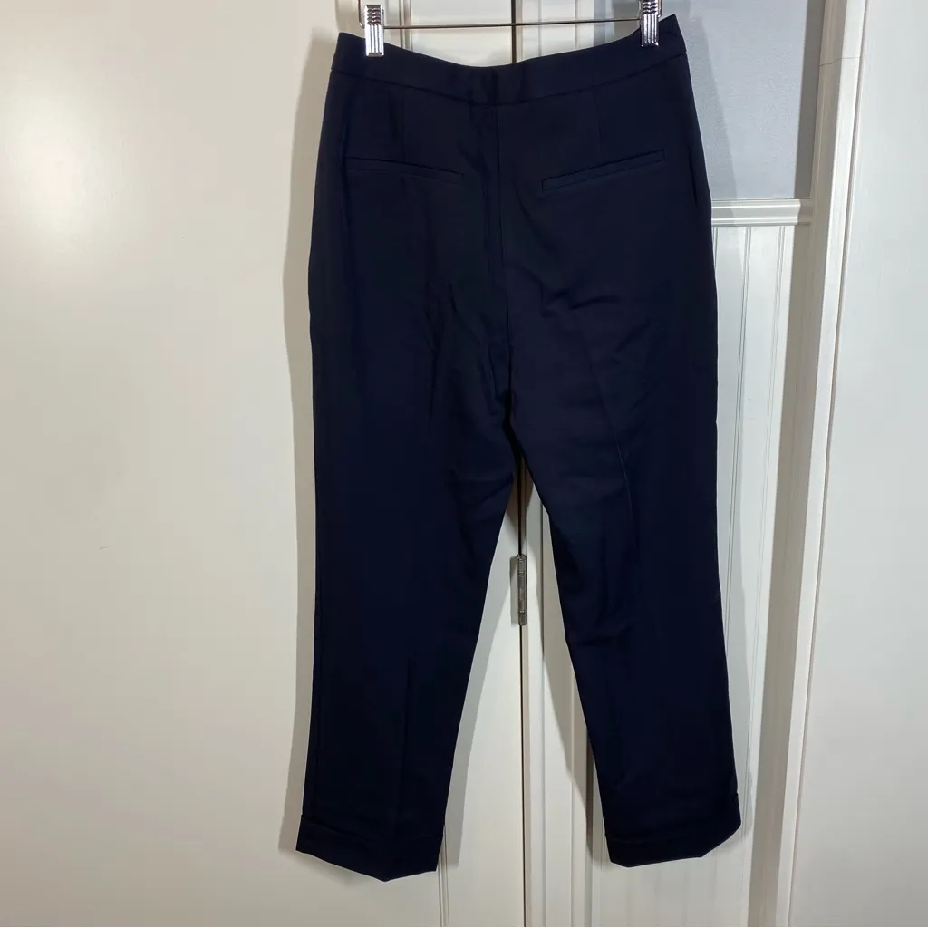 TUCKERNUCK navy Pleated Duncan Trouser size 6 NWT‎ workwear office career preppy - Image 5