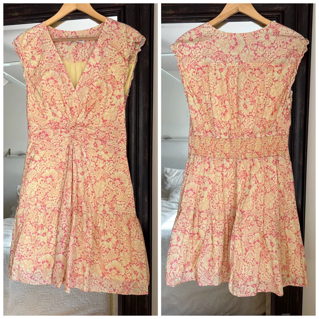 Derek Lam 10 Crosby x RTR Paisley Floral Flare Dress - Image 2