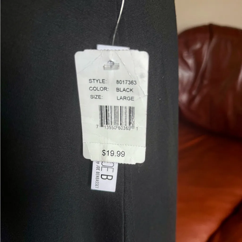 Women’s Size Large Joe Benbasset Classic Black A-Line Skirt - Image 4