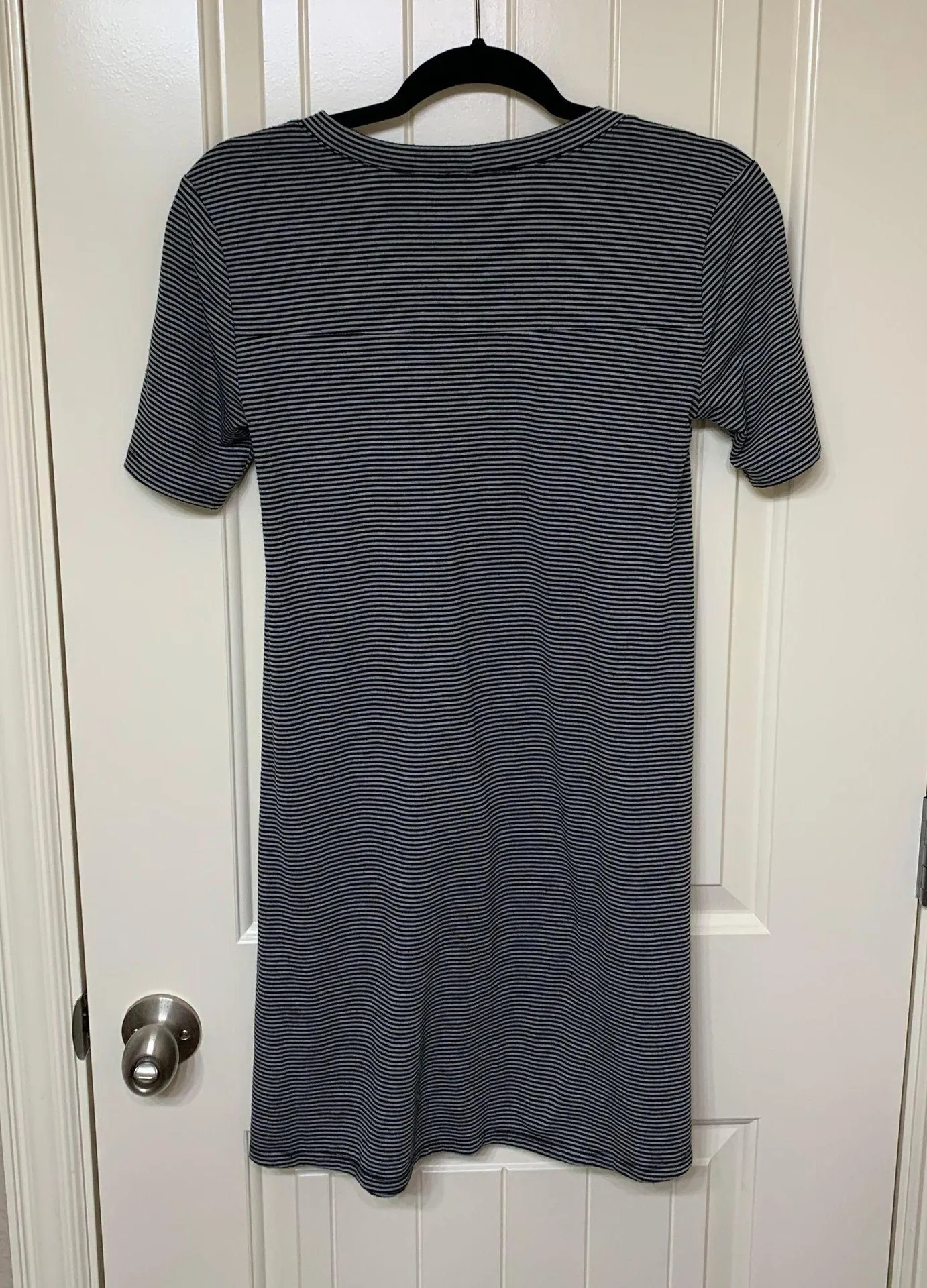 Striped T-shirt Dress - Image 2