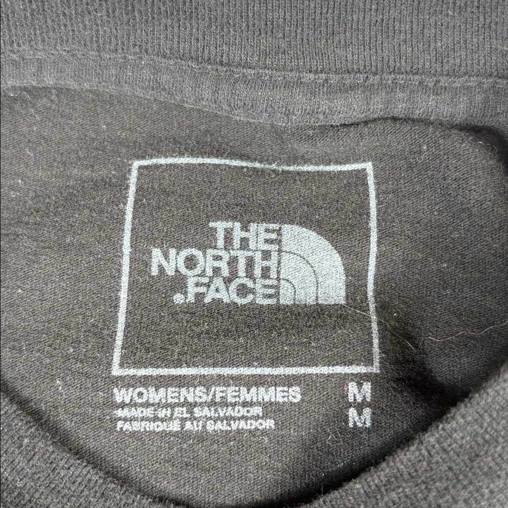 The North Face Women's Black Long Sleeve Shirt, Size Medium - Image 3