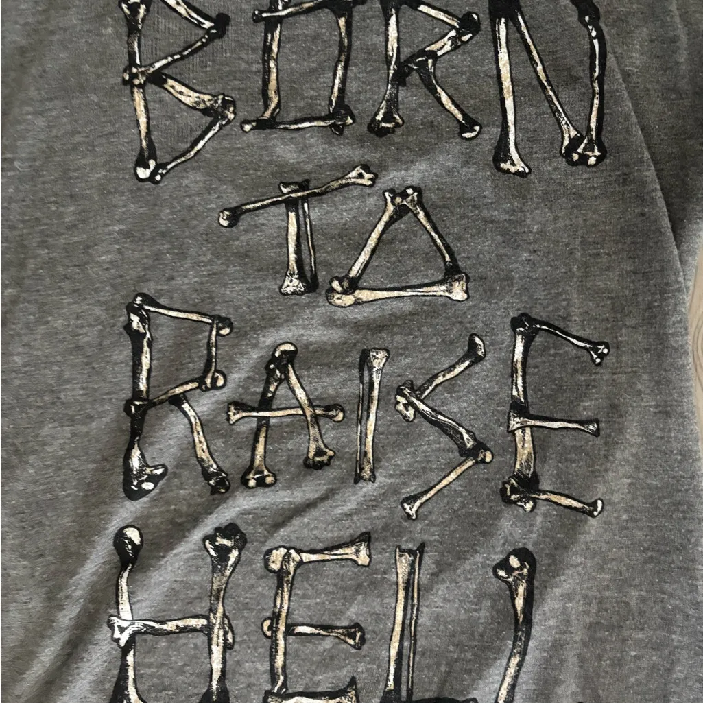 Social Misfits Gray Graphic Tee - Image 3