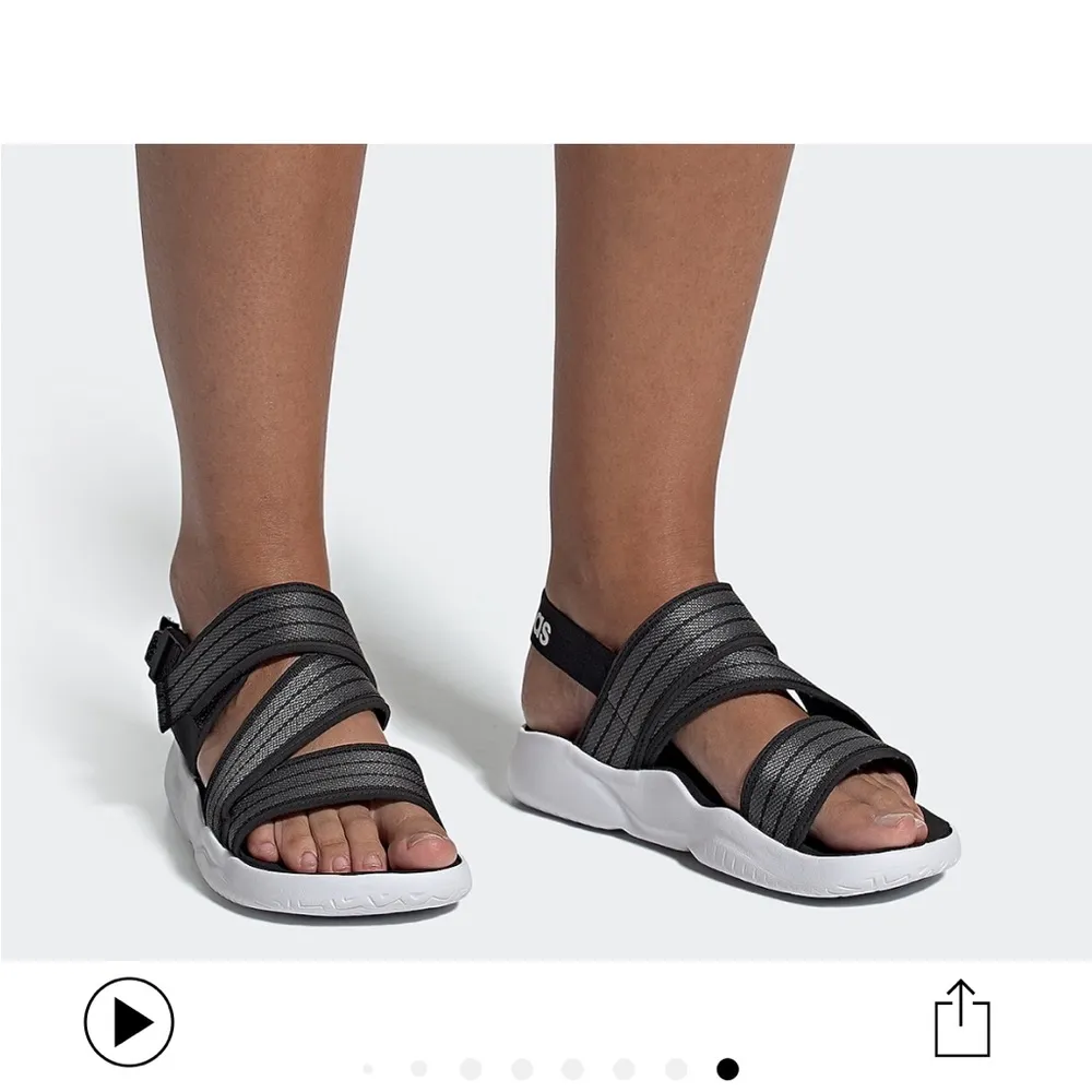 Adidas 90S Sandals, 7, NWOB - Image 16