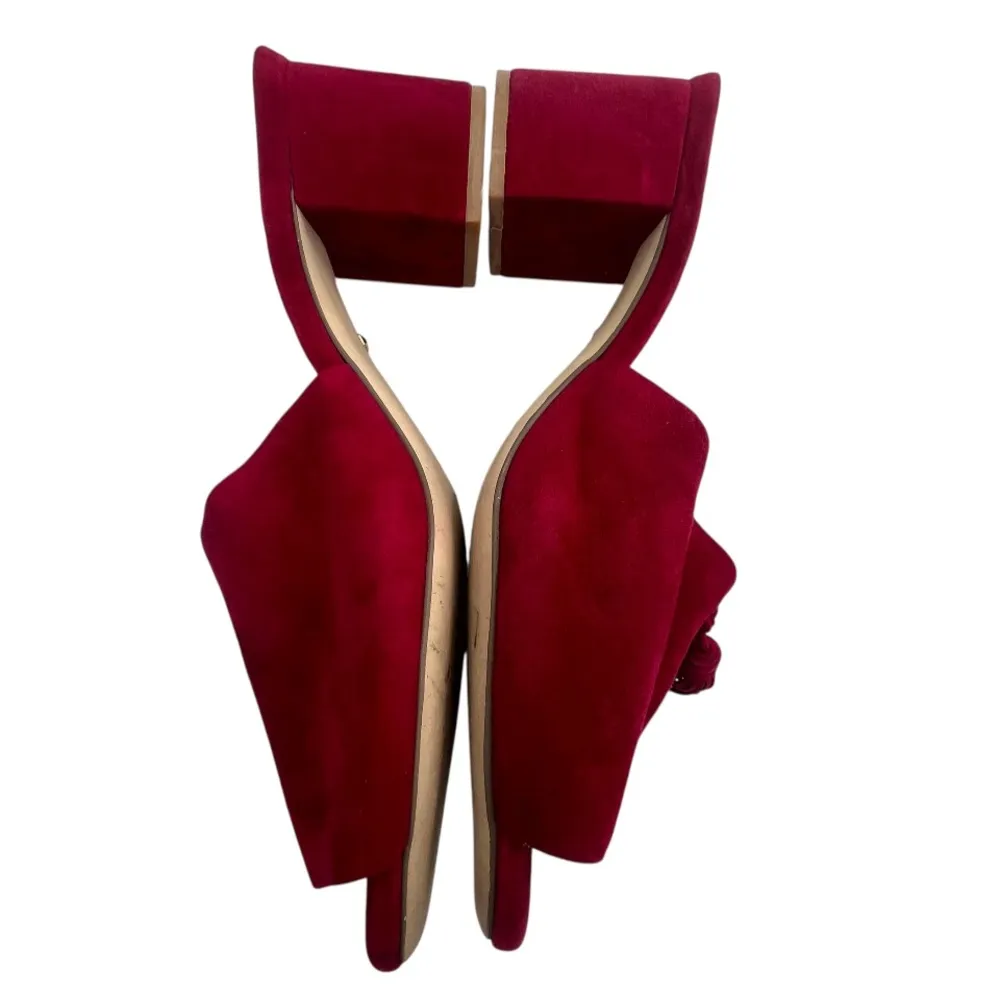 Raye x Stone Cold Fox Calista Sandal in Fuchsia sz 9.5
Suede - Image 4