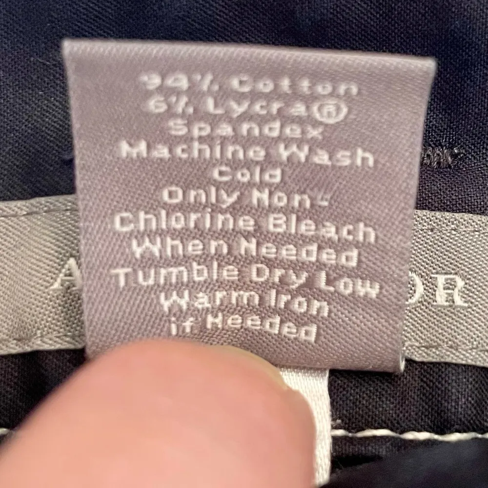 Ann Taylor Navy Fishermancore Coastal Preppy Nautical Clueless Skirt - Image 4