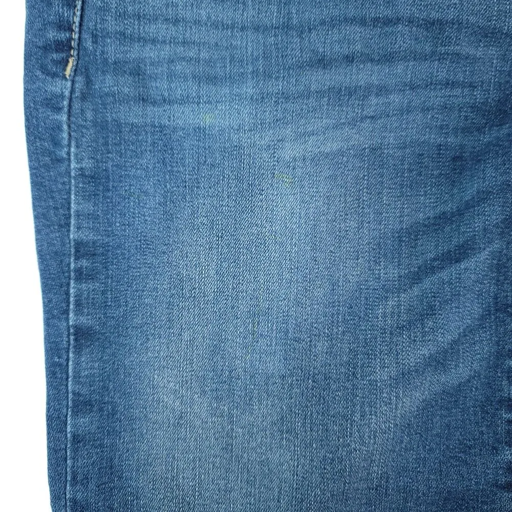 American Heritage Shorts Womens 5 Blue Mom Bermuda Shorts Jeans Denim Cuffed - Image 11