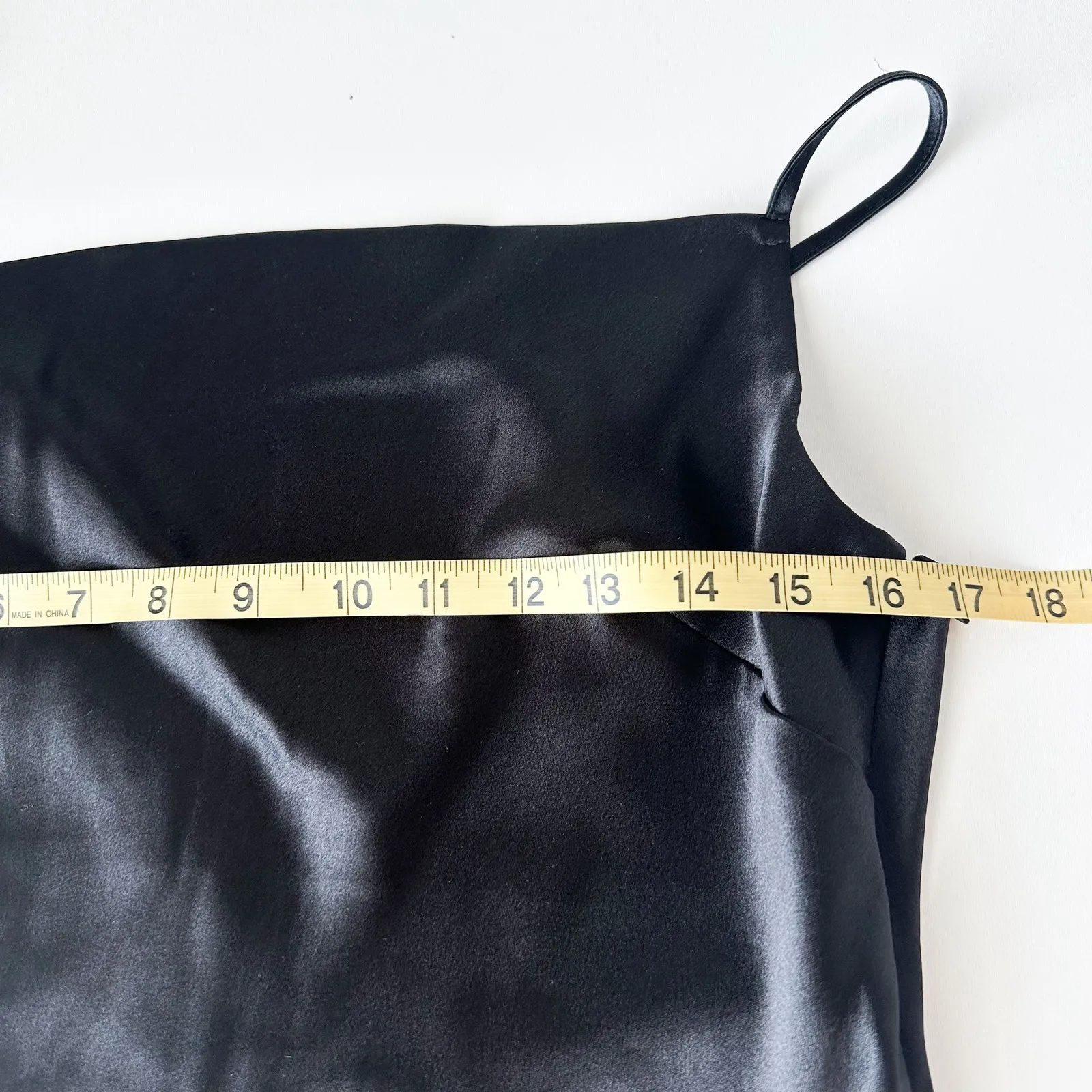 Birdy Grey Black Satin Bridesmaid Dress - Image 9