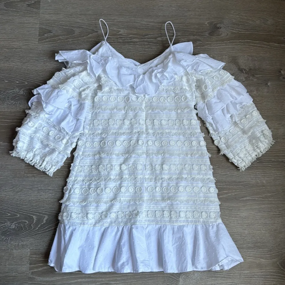 Alexis Calypso Ruffle Mini Dress - Image 3