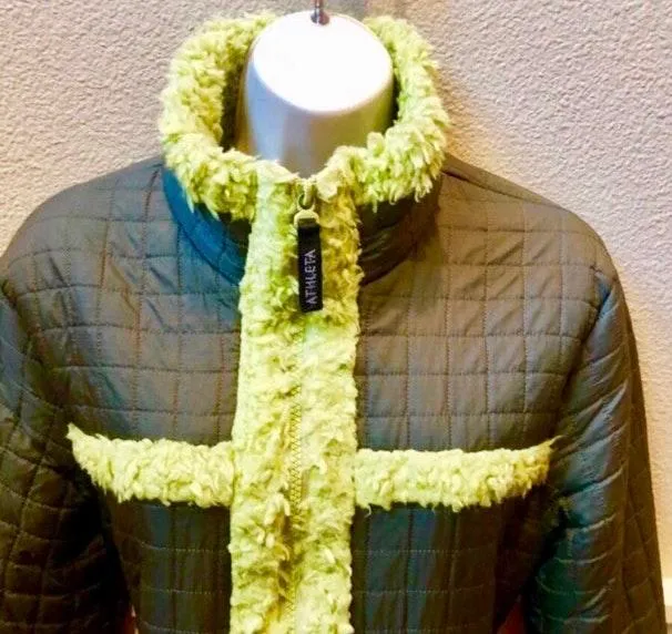 Warm & Funky  Winter Jacket. Sz S. - Image 3
