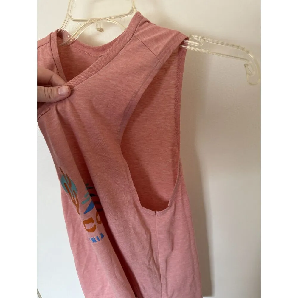 Stagecoach 2024 Pink Sleeveless Shirt Women's Small Country Music Festival NEW - Image 5