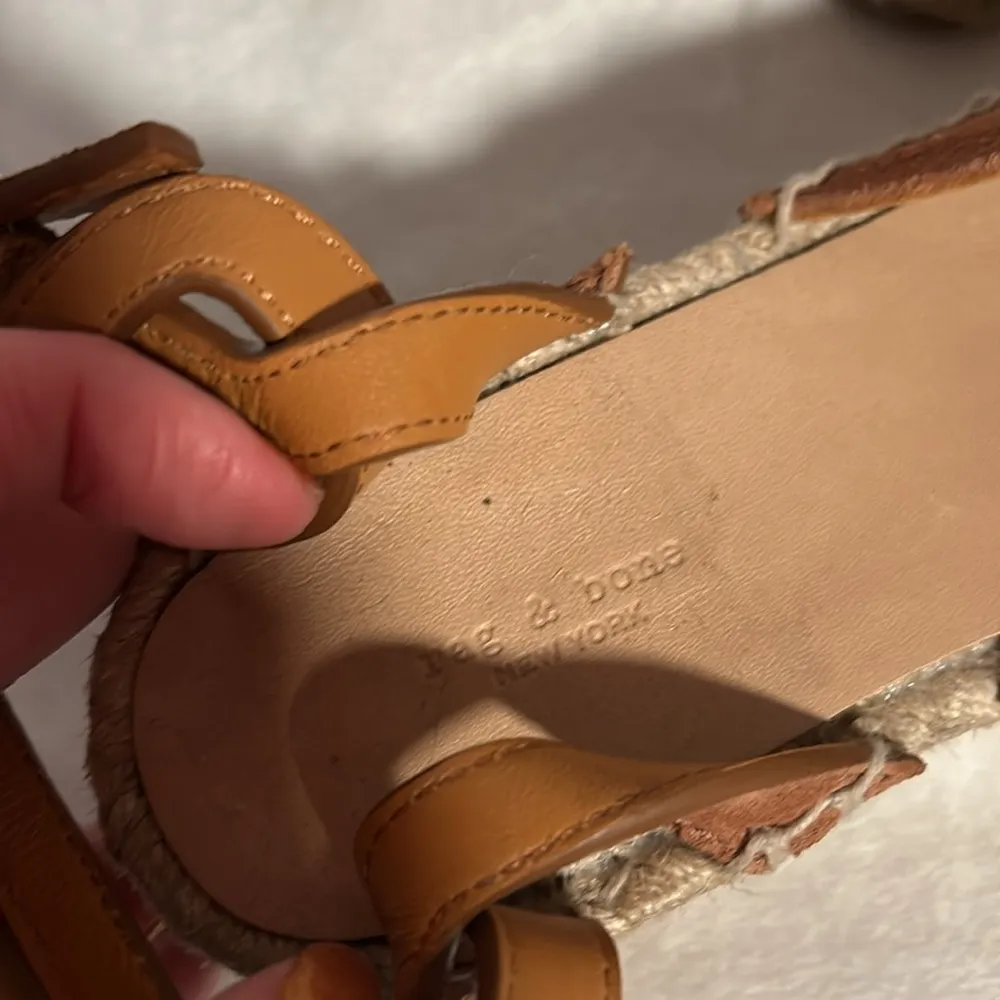 NWOT Rag & Bone Hera Espadrille Wedge Sandal - Image 9