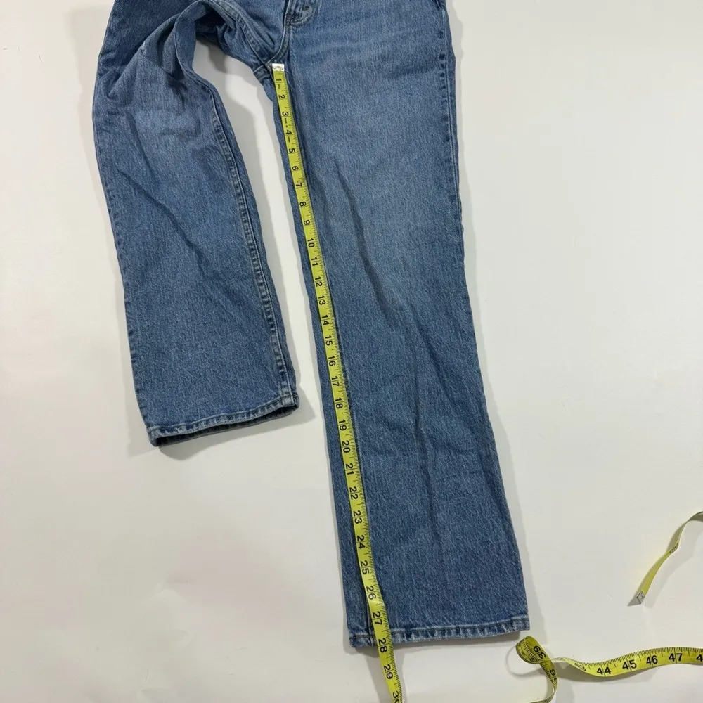 Abercrombie 90s Straight Jeans Ultra High Rise Size 27 4 Short - Image 6