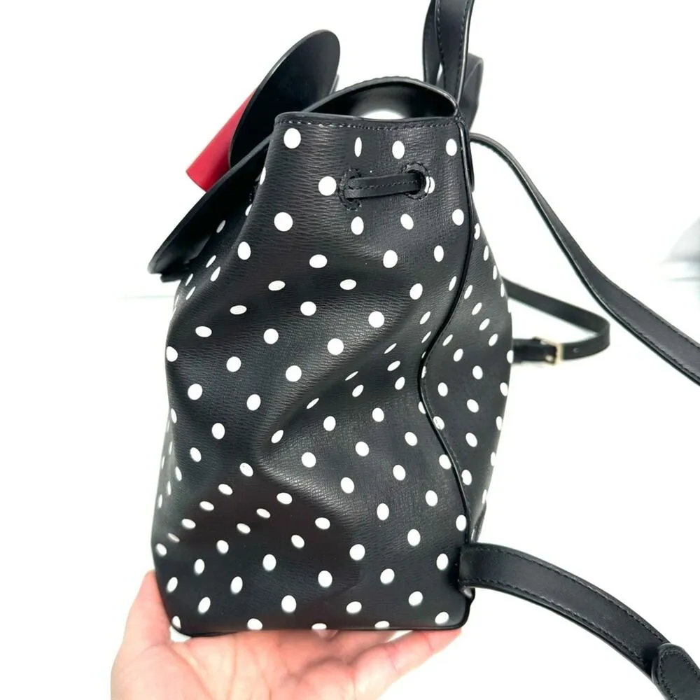 Disney X Kate Spade New York Minnie Mouse Polka Dot Backpack Purse Bag - Image 2