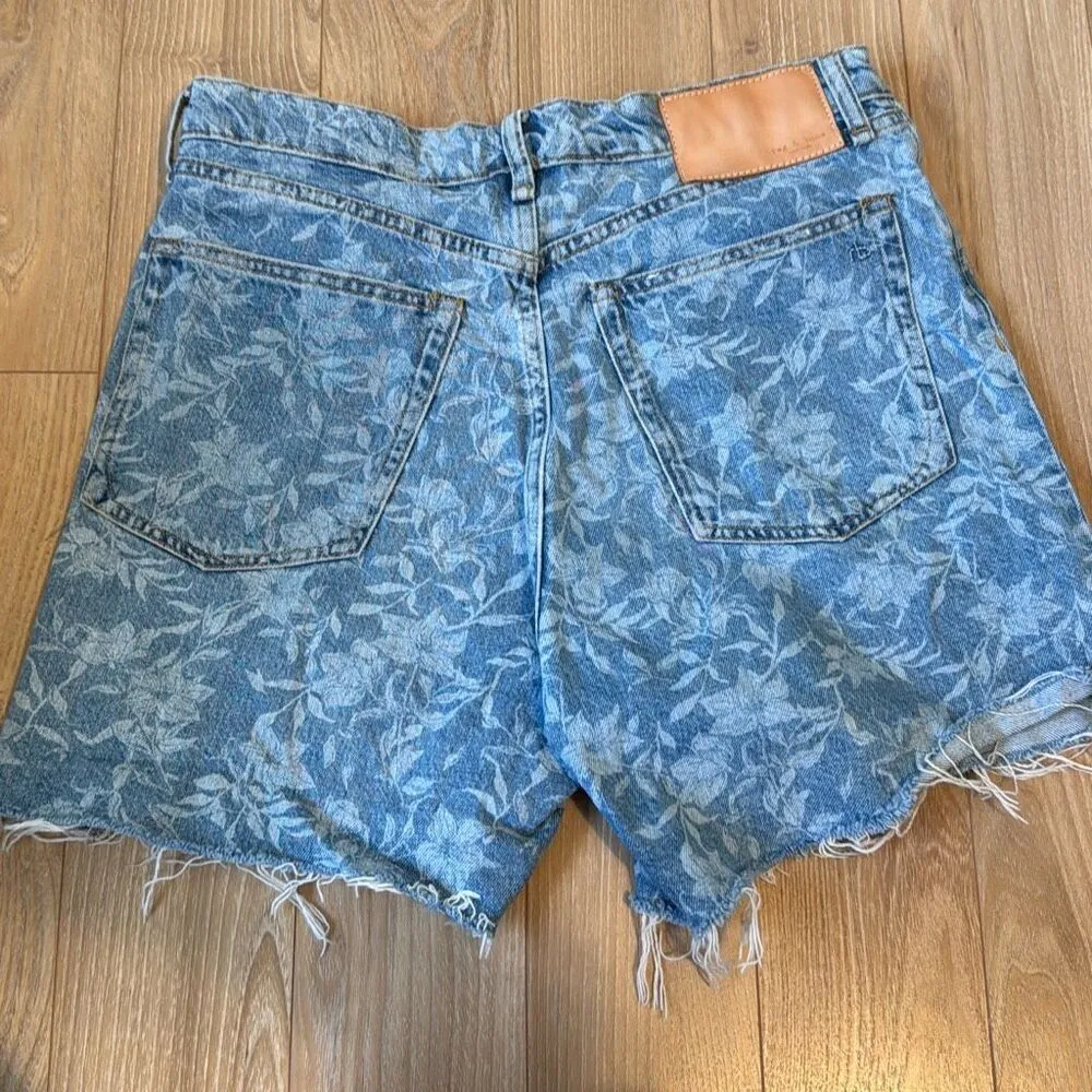 NWOT women’s Rag & Bone Maya Laser Floral Short size 29  Bought new and washed b - Image 6