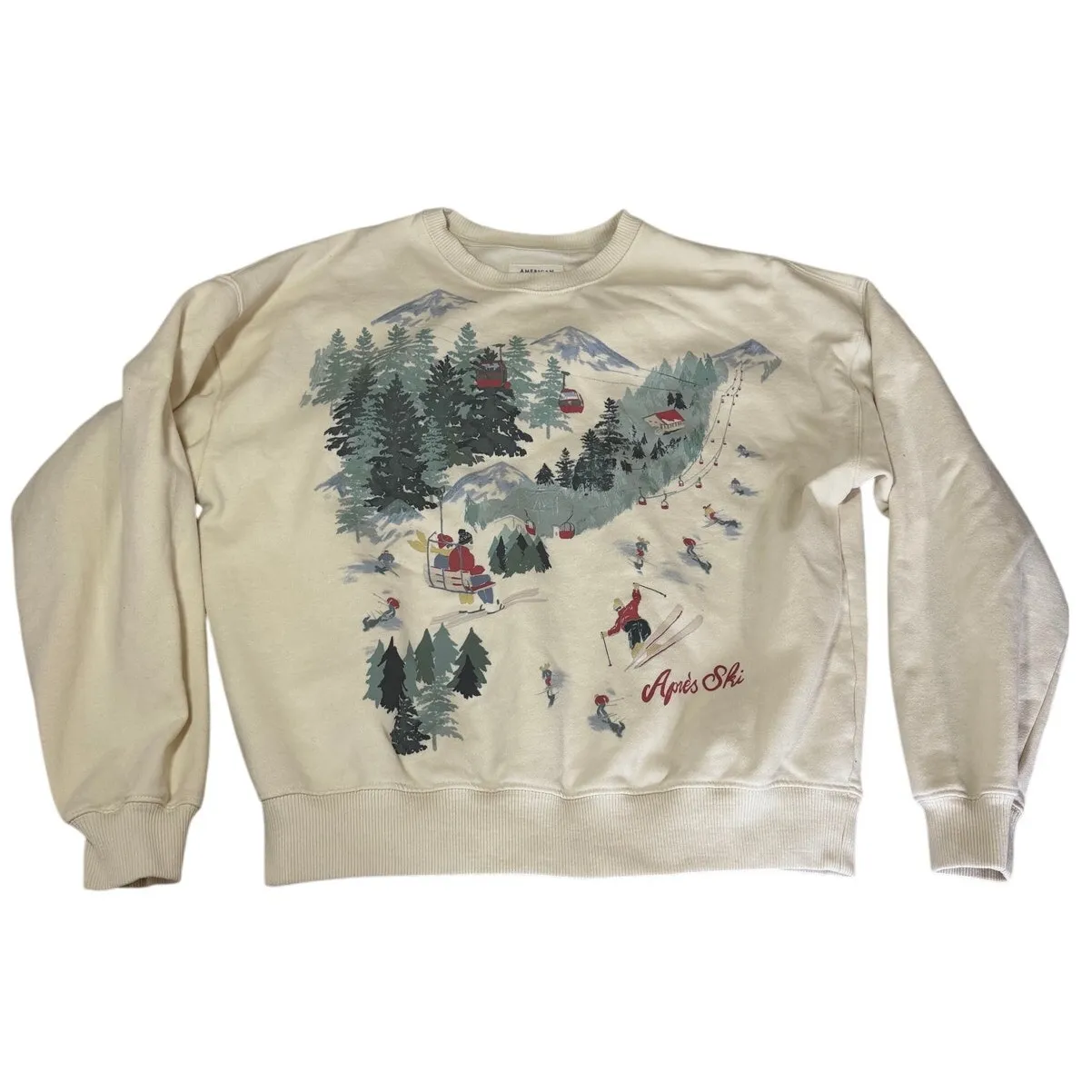 AE Winter Design Sweatshirt NWOT - Image 2