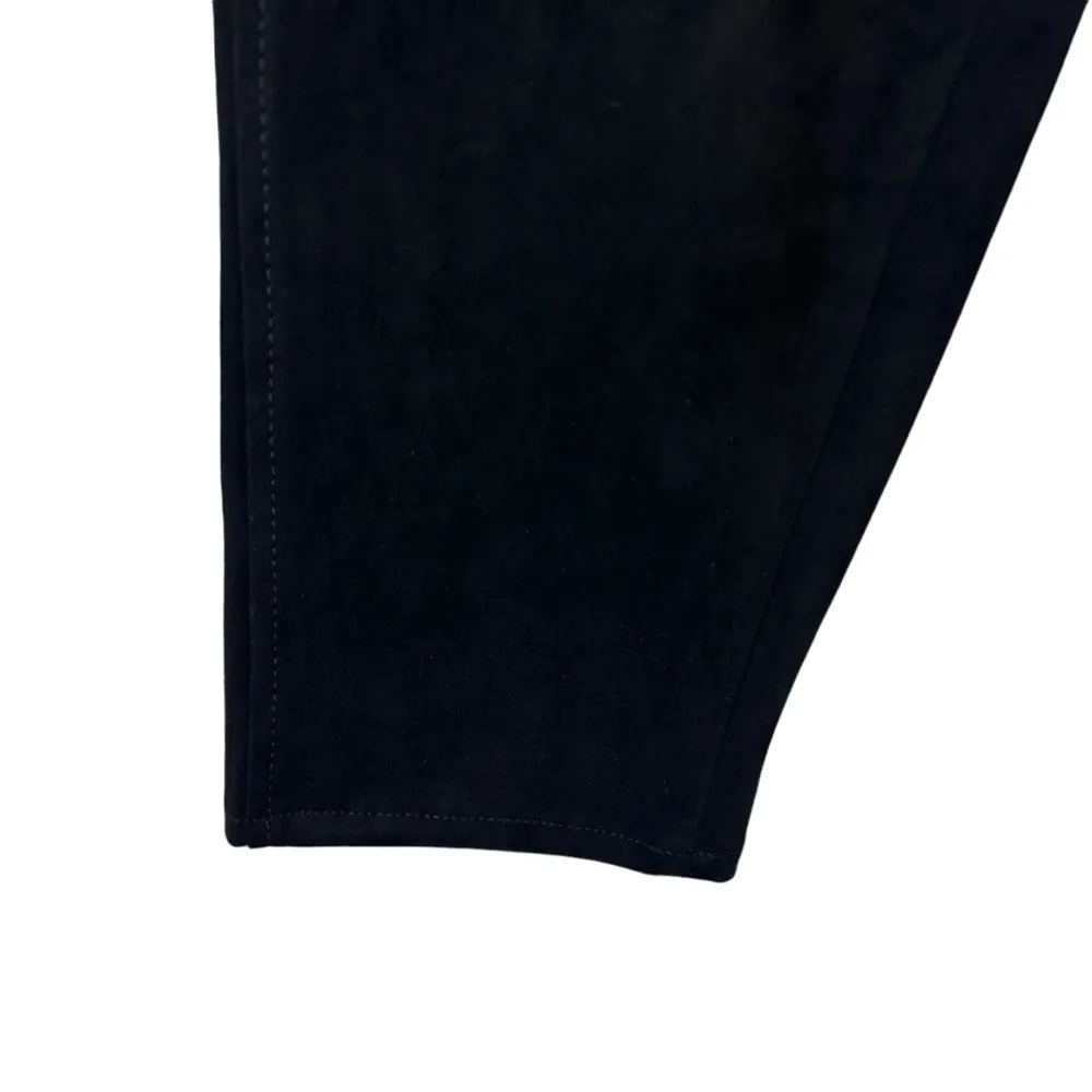 NWT Talbots Faux Suede High Waist Leggings Career Office Dress Pants Size 10 - Image 5