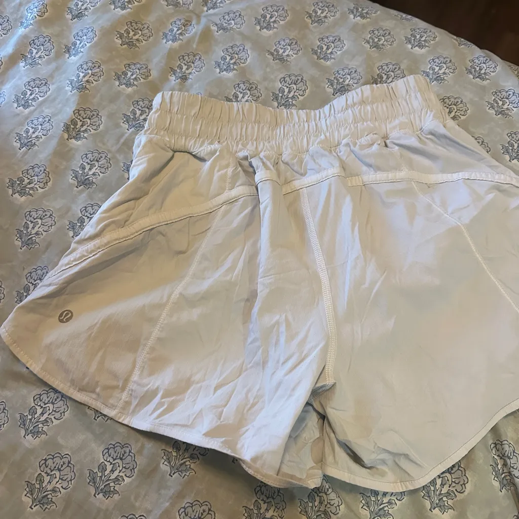 Lulu lemon White Athletic Shorts - Image 4