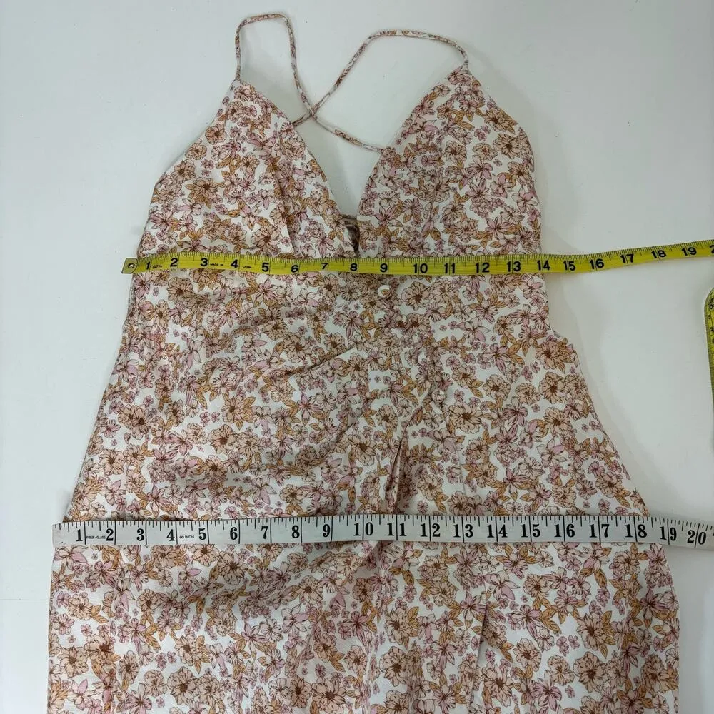 Significant Other Maria Floral Linen Sleeveless Maxi Dress 8 - Image 4