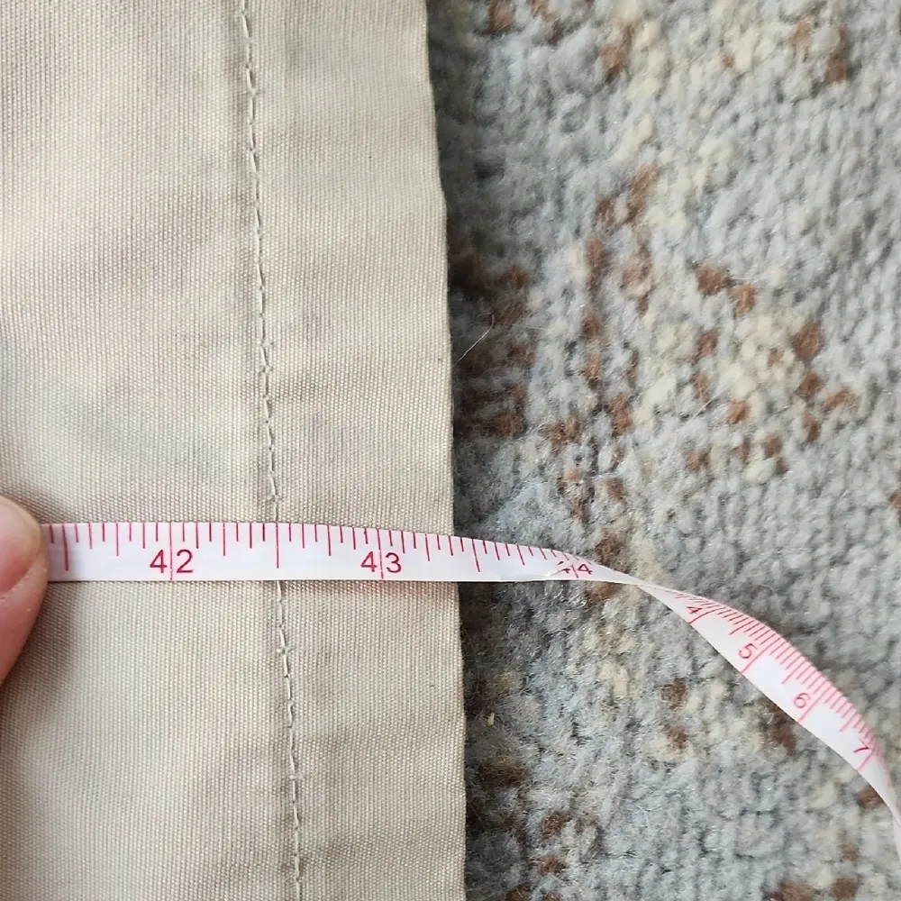 Vintage Clipper Mist Trench Coat Khaki 16 Tan - Image 4