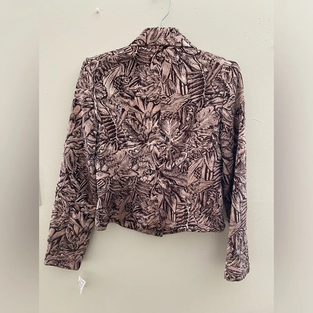 NWT Luxury Carmen Marc Valvo Beaded Jacket with extra buttons - Image 2