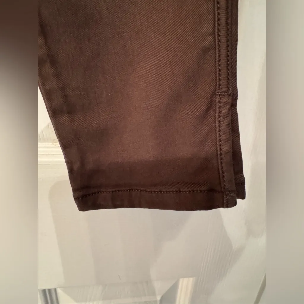 Joie Andira Patch-Pocket Skinny Pants Women’s Brown High-Waisted Pants Size 24 - Image 9