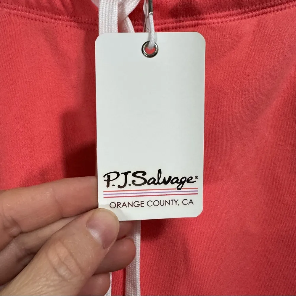 New PJ Salvage Women's "Perfect Match" Color Block Banded Jogger Lounge Pants S - Image 12