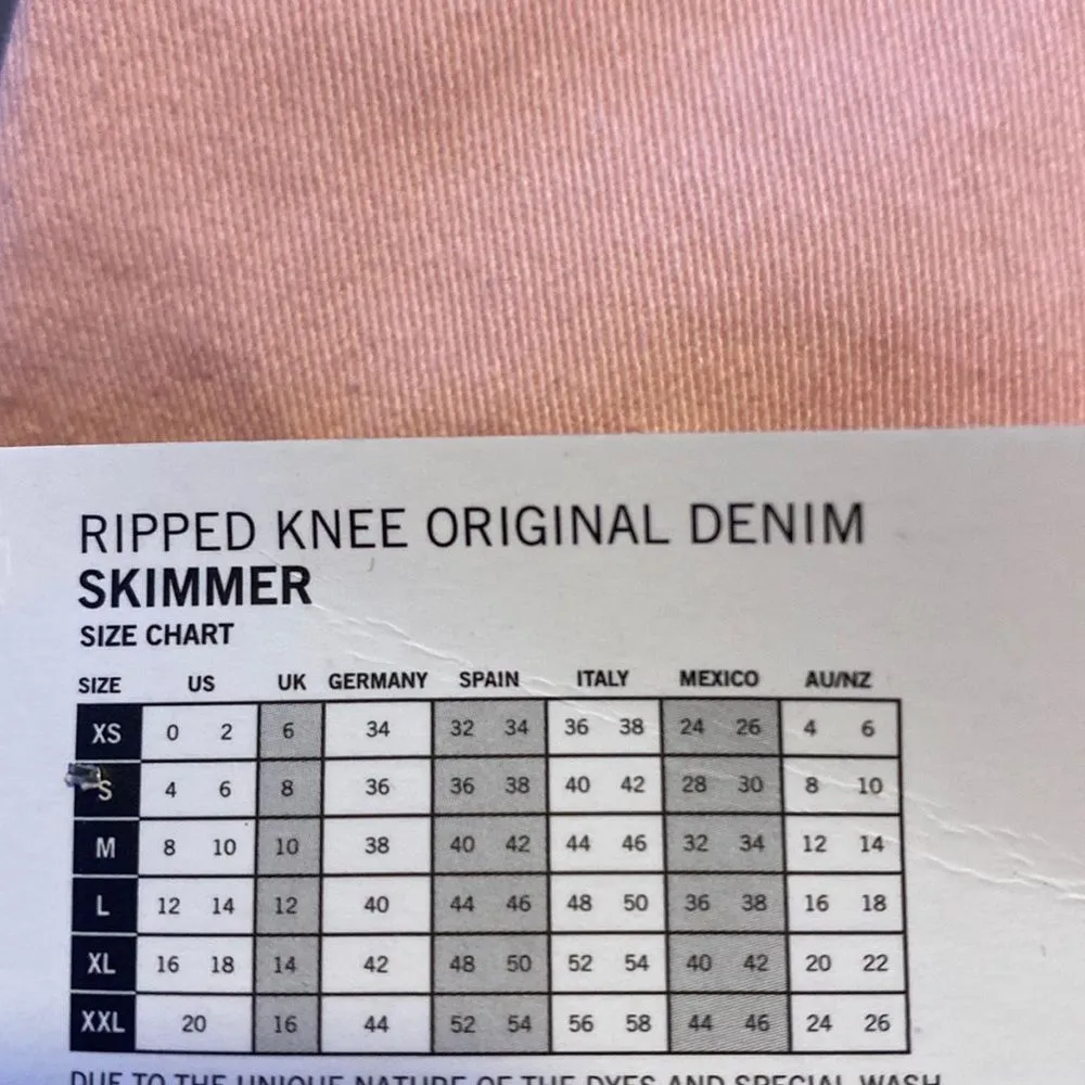 Hue Ripped knee denim skimmer - Image 2