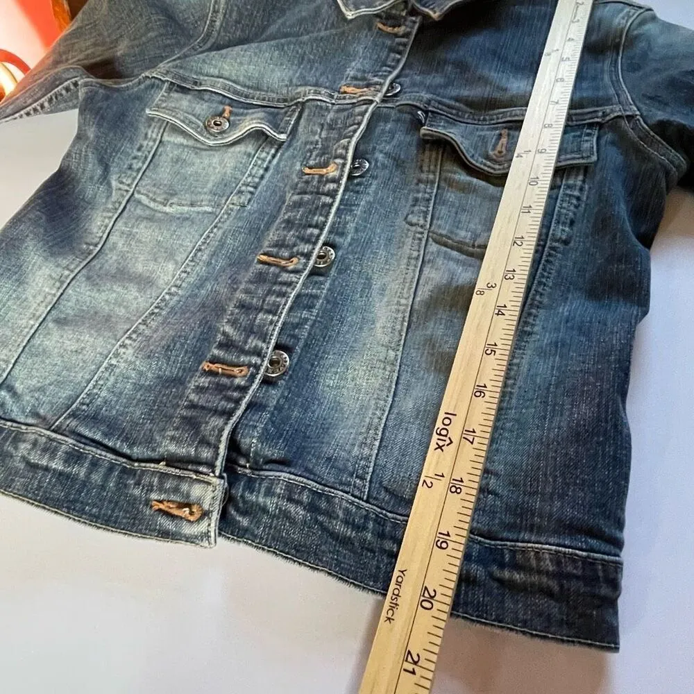 Vintage Silver clothing Company size M made in Canada denim jacket. - Image 6