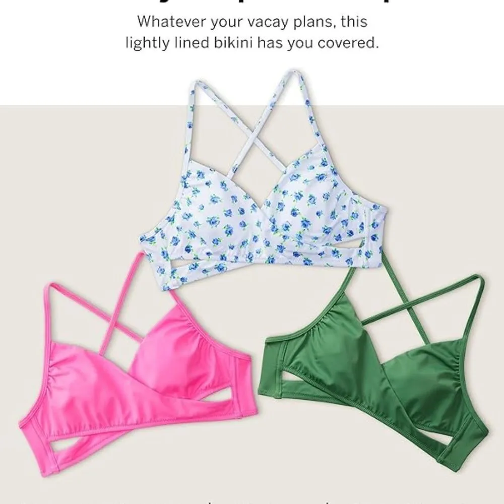 Victoria's Secret Pink Body Wrap Bikini Top S- NEW - Image 4