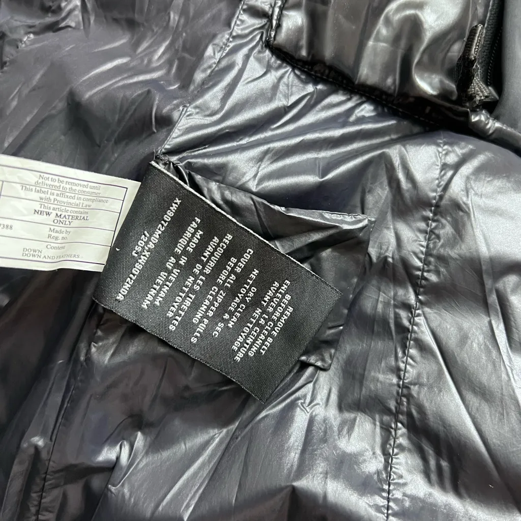 SAM. Freestyle Down Black Puffer Jacket Size S - Image 10