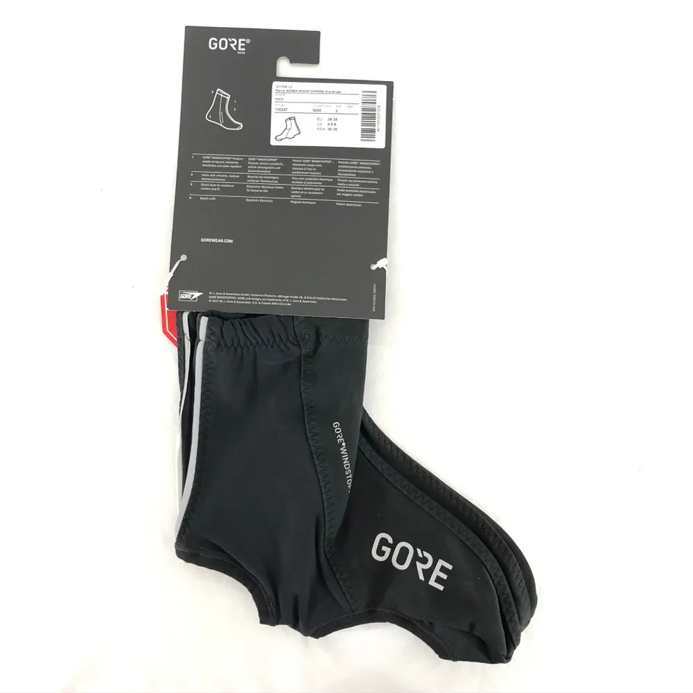 Gore Bike Wear Partial Windstopper Overshoes Black - Image 3