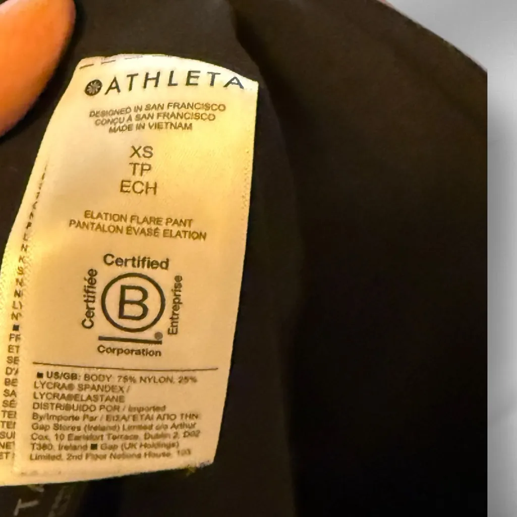 Athleta Elation Flare Black Pants‎ - Image 6