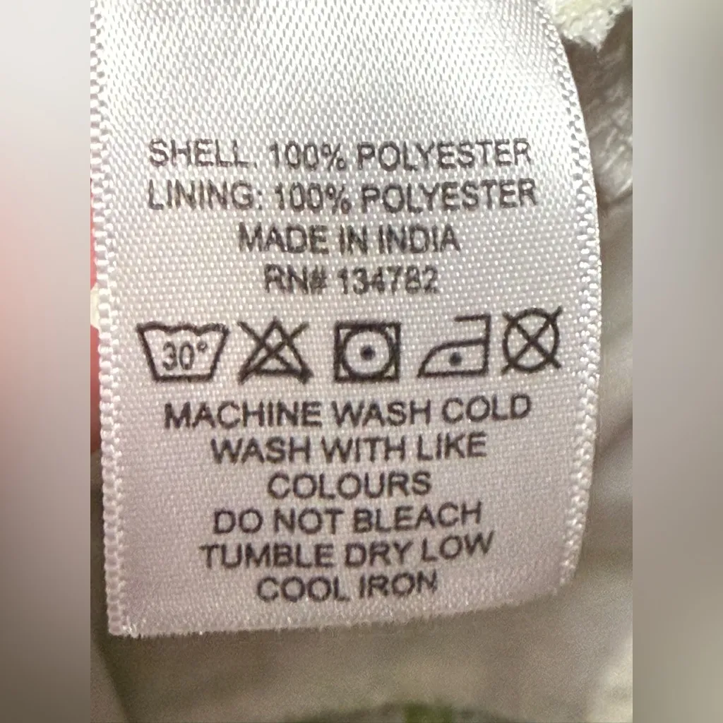 NWOT White and Green Floral Romper size S - Image 6