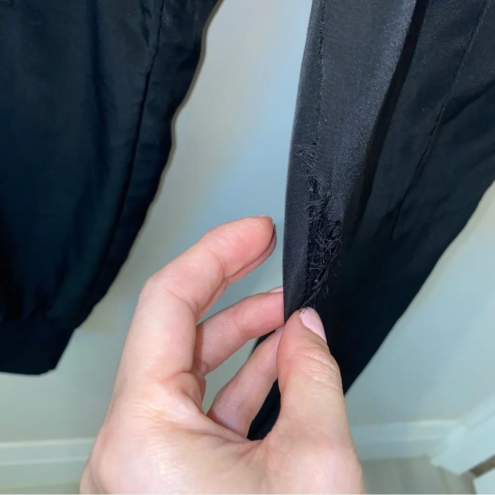 Zara Black Cargo Pants Joggers XS *FLAWED, AS IS* - Image 8