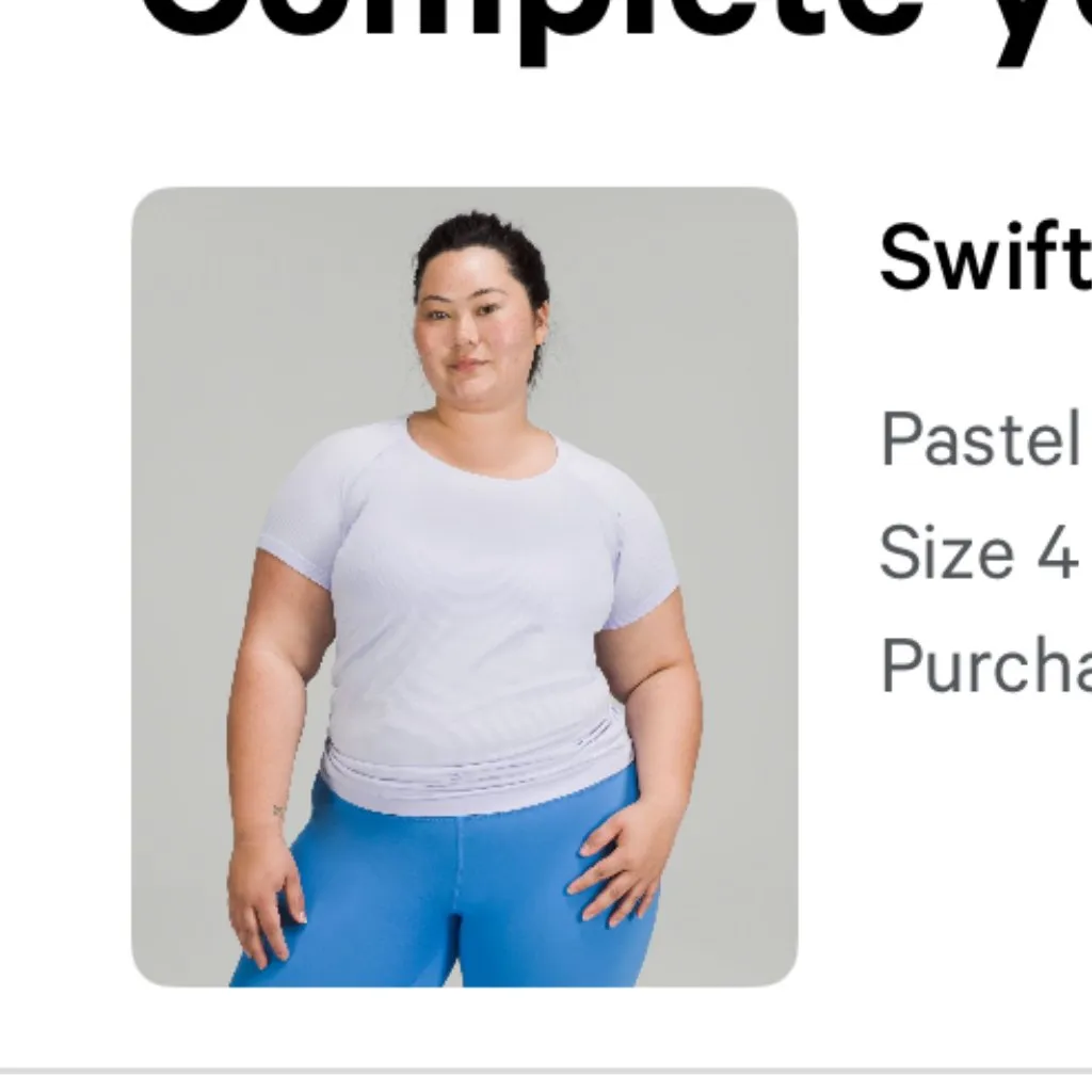 Lululemon swiftly tech SS - Image 4