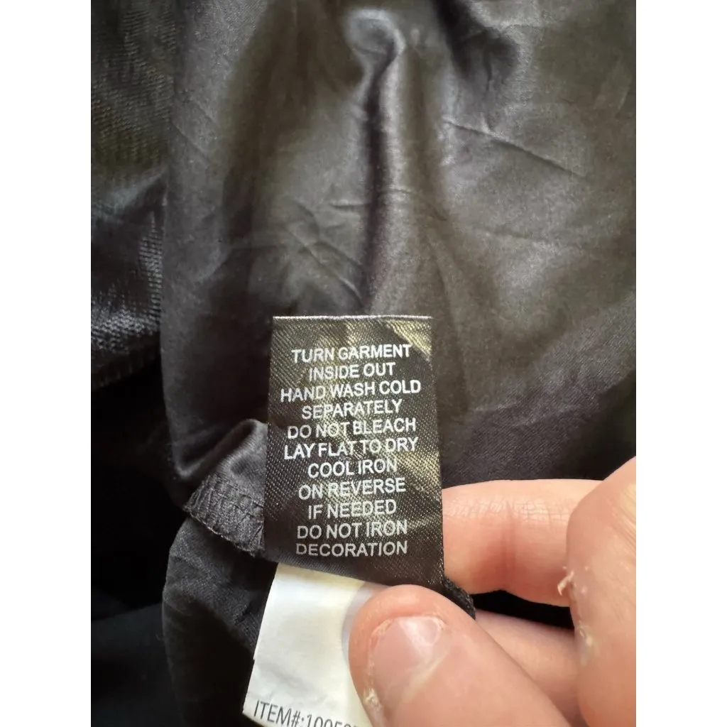 Torrid Women Size 14 Black Babydoll Dress Keyhole Sheer Mesh Top Lightweight - Image 9