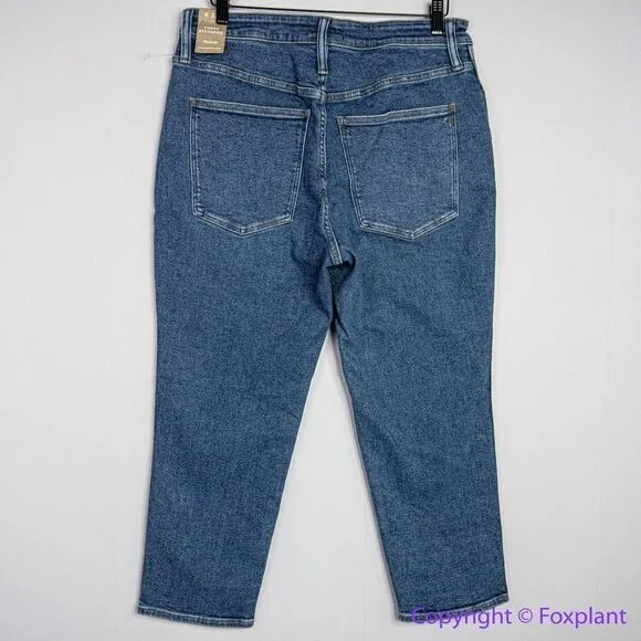 NEW Madewell Petite Curvy Stovepipe Jeans in Leaside Wash,‎ 32P - Image 8