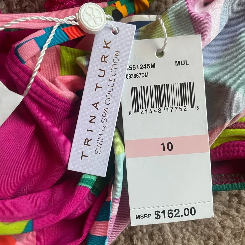 Rainforest Flutter Sleeve Maillot Sz 10 - Image 7