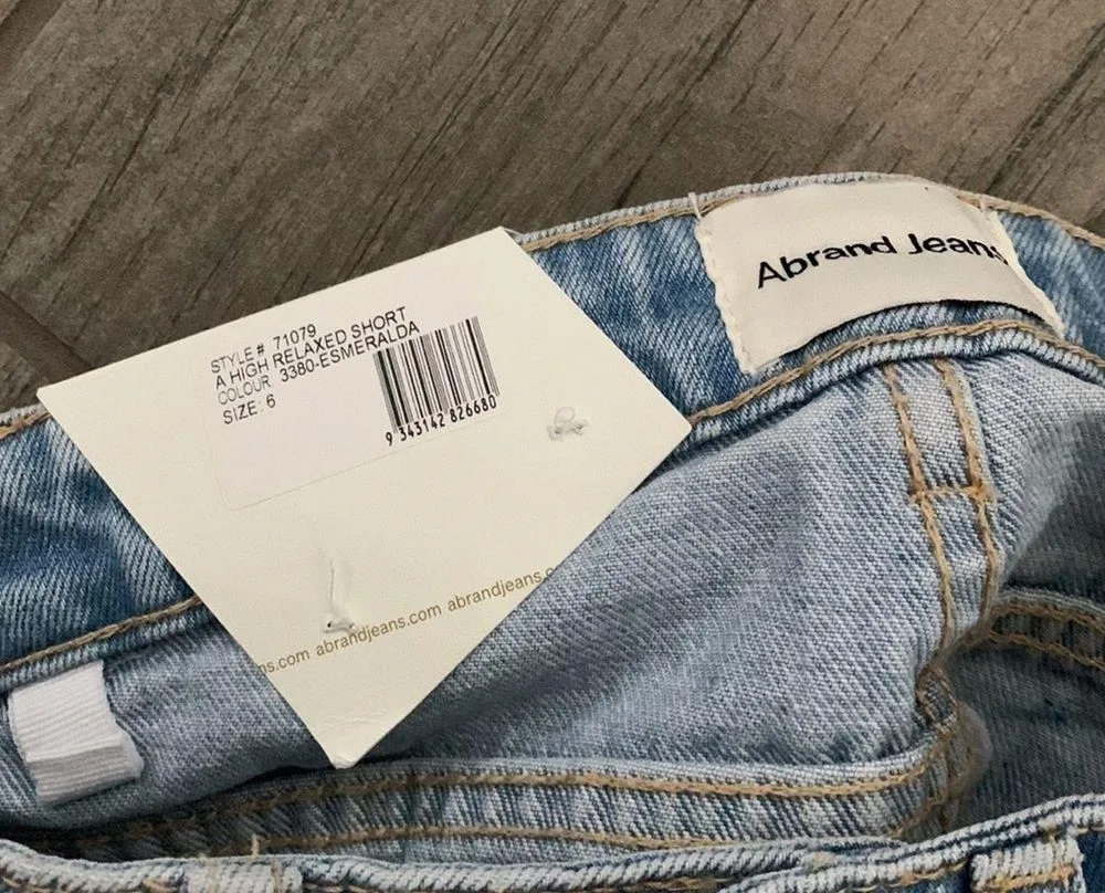 Abrand jeans high relaxed jean shorts Size 24 - Image 8