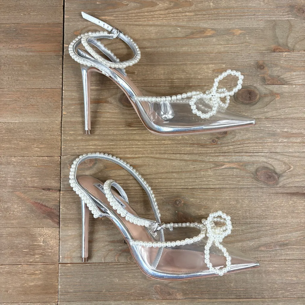 Steve Madden Viable Pearl Dress Heels - Image 7